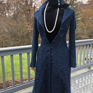 Betsy Johnson light weight sequined jacket